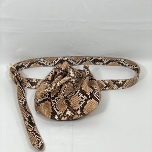 Fanny pack coin purse belt